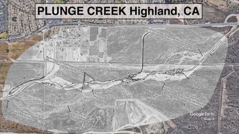 plunge creek map