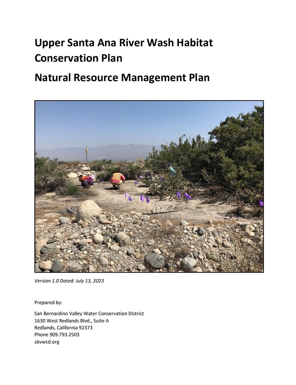 natural resource management plan